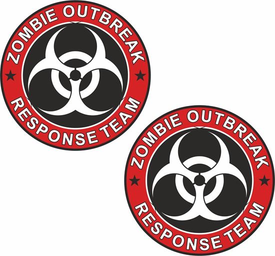 Picture of Zombie Outbreak general panel  Decals / Stickers