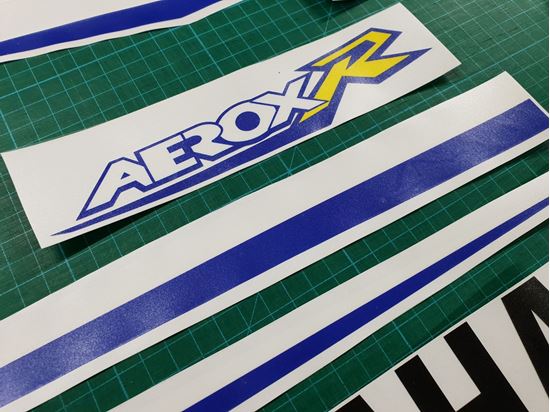 Zen Graphics - Yamaha Aerox R Rossi Livery 2006 race replica Decals ...
