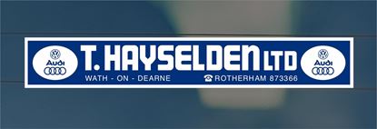Picture of T.Hayselden Ltd - Rotherham Dealer rear glass Sticker