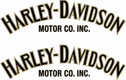 Picture of Harley Davidson Decals / Stickers