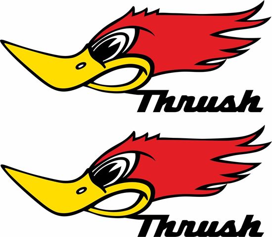 Picture of Thrush Decals / Stickers