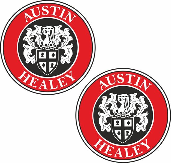 Picture of Austin Healy general panel  Decals / Stickers