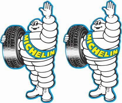 Picture of Michelin Man Decals / Stickers