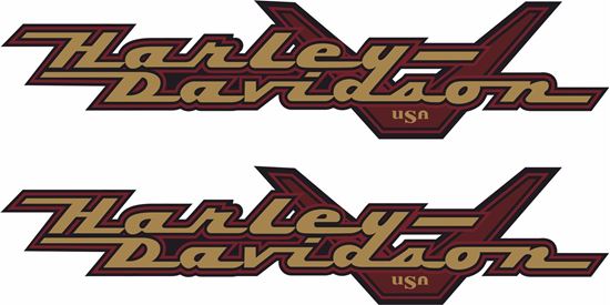 Picture of Harley Davidson Decals / Stickers