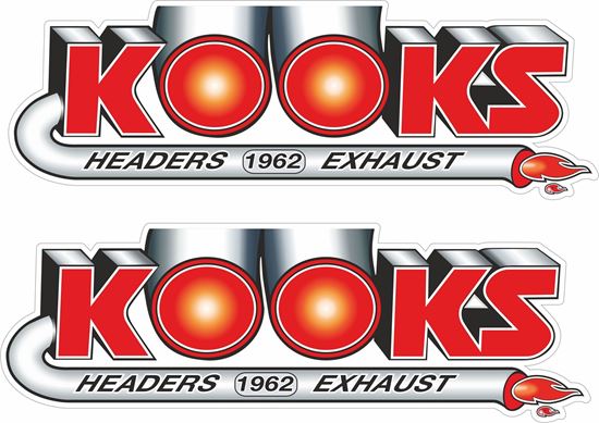 Picture of Kooks Headers Exhaust Decals / Stickers