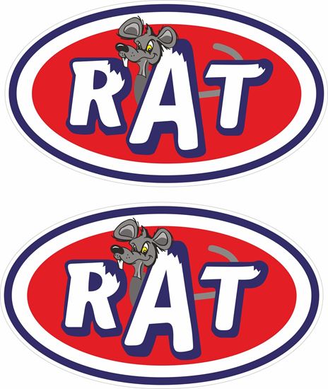 Picture of Rat Decals / Stickers