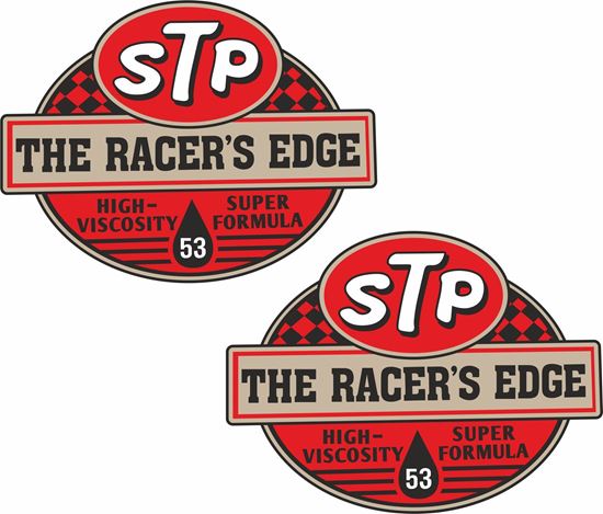 Picture of STP Racers Edge Decals / Stickers