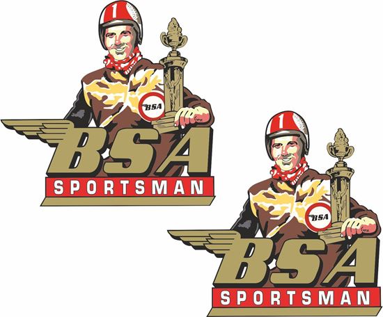 Picture of BSA Sportsman Decals / Stickers