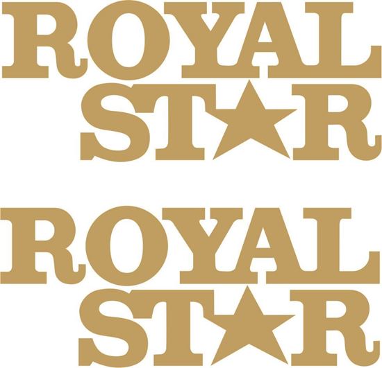 Picture of BSA Royal Star restoration Decals / Stickers