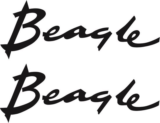 Picture of BSA Beagle Tank Decals  / Stickers