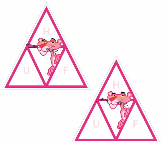 Picture of "Huf" Pink Panther Decals / Stickers