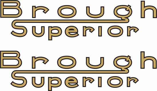 Picture of Brough Superior Decals / Stickers