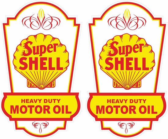 Picture of Shell Super... Decals / Sticker