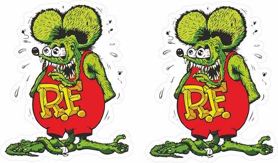 Picture of Rat Fink Decals / Stickers