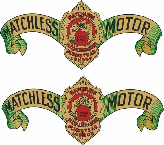 Picture of Matchless Motorcycle Decals / Stickers