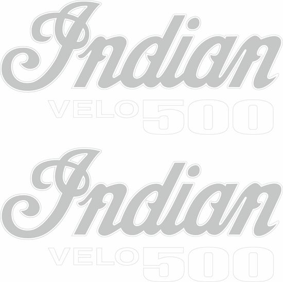 Picture of Indian Velo 500 Decals / Stickers