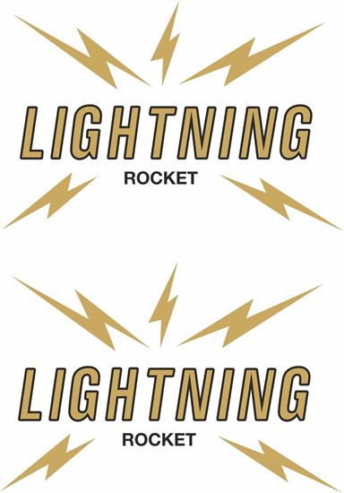 Picture of BSA Lightning Rocket Decals  / Stickers