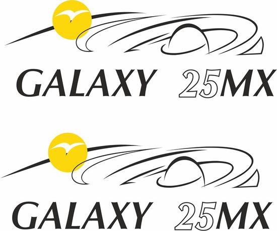 Picture of Pilote Galaxy 25 MX  Decals / Stickers