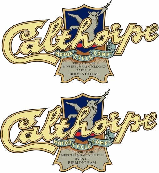 Picture of Calthorpe Motorcycle Decals / Stickers