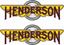 Picture of Henderson Motorcycle Decals / Stickers