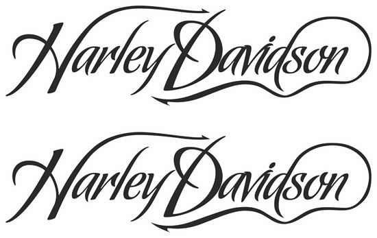 Picture of Harley Davidson Decals / Stickers