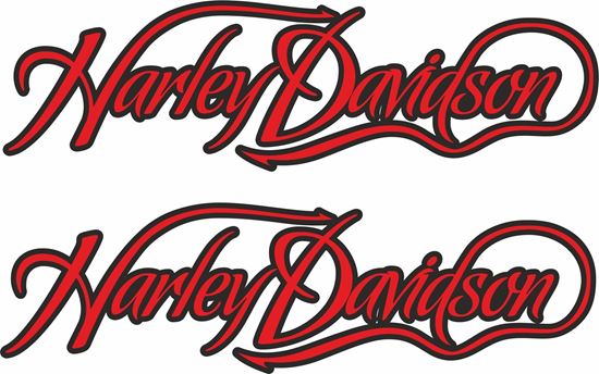 Picture of Harley Davidson Decals / Stickers