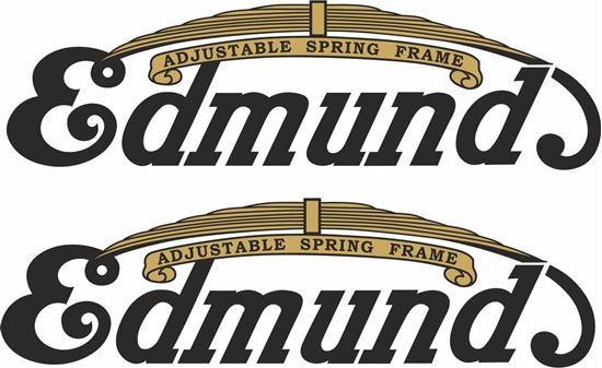 Picture of Edmunds Motorcycle Decals / Stickers