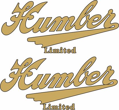Picture of Humber Limited Motorcycle Decals / Stickers