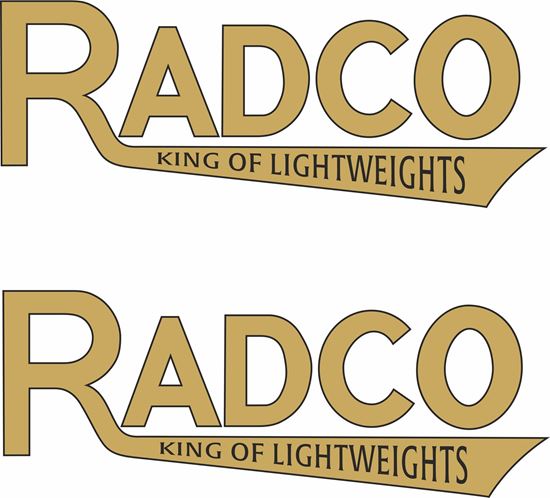 Picture of Radco Motorcycle Decals / Stickers