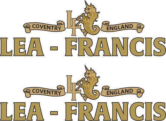 Picture of Lea - Francis Motorcycle Decals / Stickers