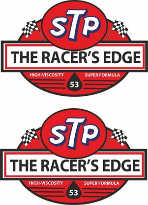 Picture of STP Racers Edge Decals / Stickers