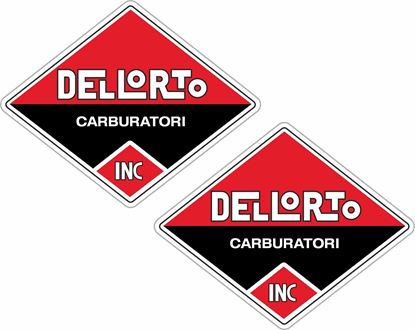 Picture of Dellorto Carburetor Decals / Stickers