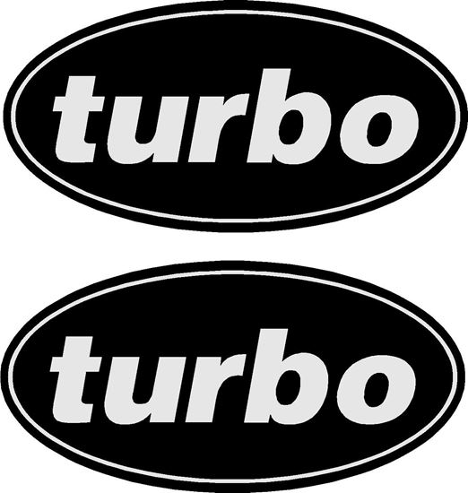 Picture of Land Rover Turbo Decals / Stickers