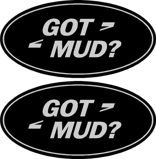 Picture of Land Rover "Got mud?" Decals / Stickers