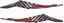 Picture of Chequered Flag Tribal general panel  Decals / Stickers