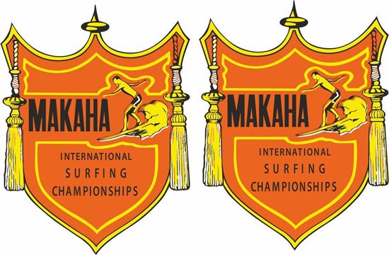 Picture of Makaha Surfing Championships Decals / Stickers