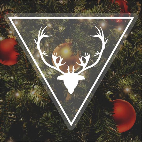 Picture of Christmas Window Cling Vinyl