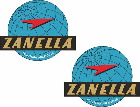 Picture of Zanella Motorcycle Decals / Stickers