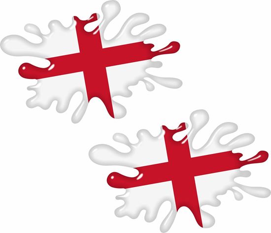 Picture of St George Splat Decals / Stickers