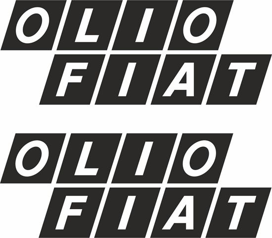 Picture of Lancia 131 Olio Abarth Rally classic Stickers / Decals