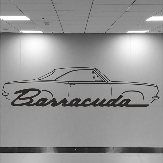 Picture of Plymouth Barracuda Wall Art sticker