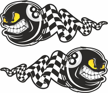 Picture of 8 Ball general panel  Decals / Stickers