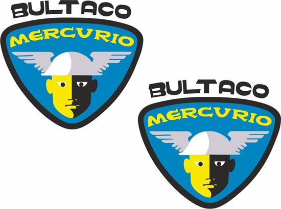 Picture of Bultaco Mercurio Decals / Stickers