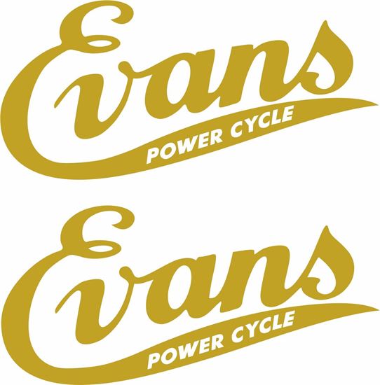 Picture of Evans Power Cycles Motorcycle Decals / Stickers