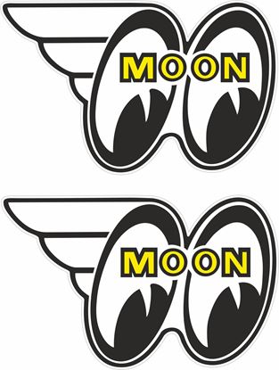 Picture of Moon Eyes Decals / Stickers