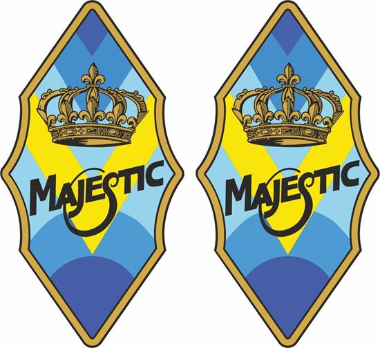 Picture of Majestic Motorcycle Decals / Stickers