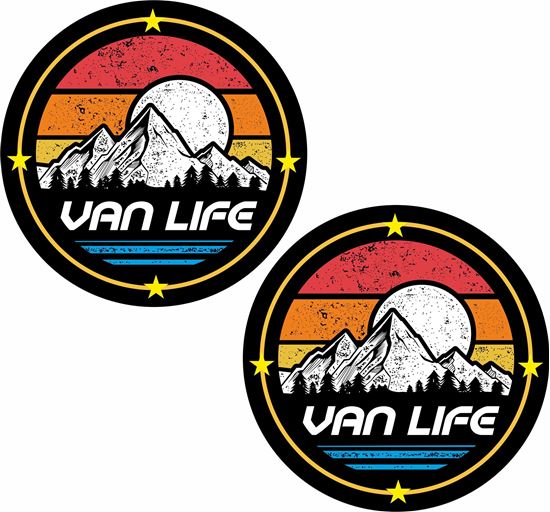 Zen Graphics - Van life Decals / Stickers