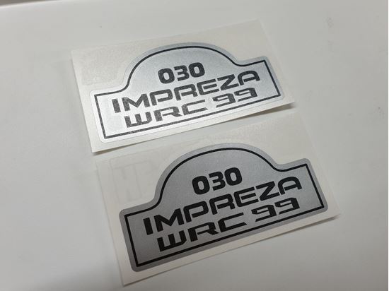 Picture of Impreza GT WRC 99 Wing Decals / Stickers