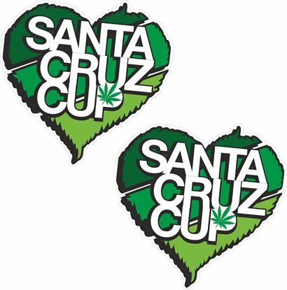 Picture of "Santa Cruz Cup"  Decals / Stickers