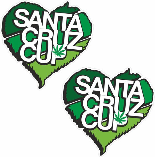 Picture of "Santa Cruz Cup"  Decals / Stickers